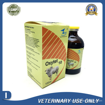 Ветеринарные препараты с 10% инъекцией окситетрациклина (50 мл / 100 мл)